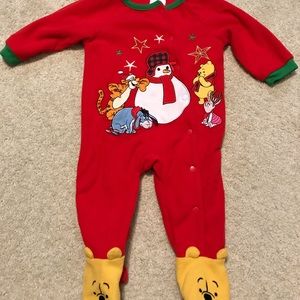 Disney baby fleece jammies 6-9mo